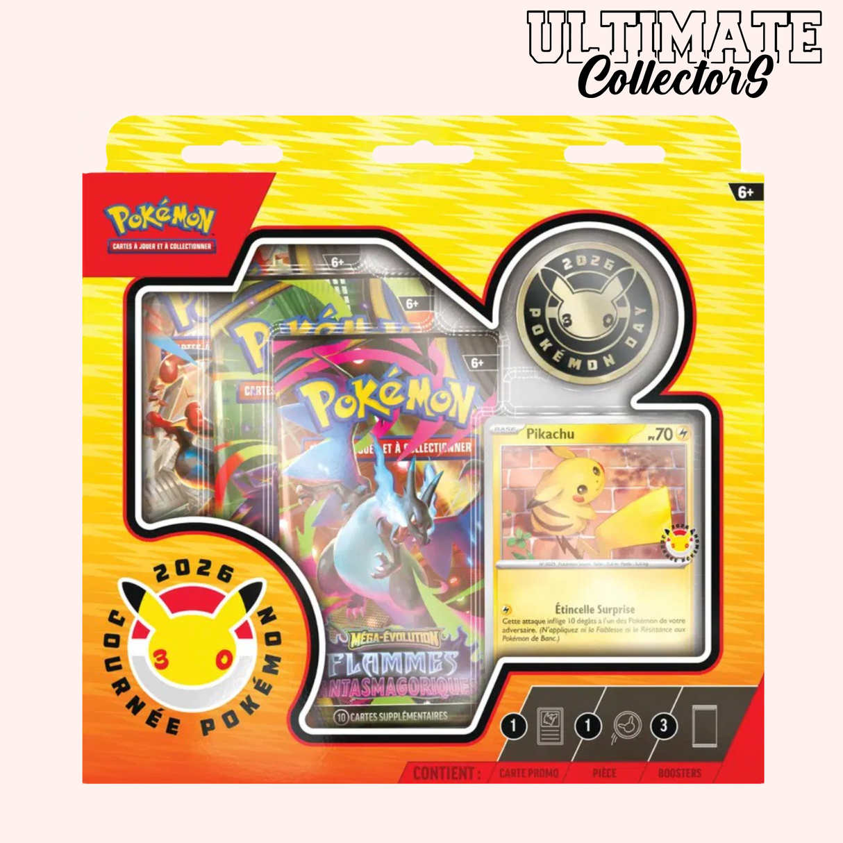 Coffret Journée Pokémon 2026 : Collection 30 Ans - Pikachu