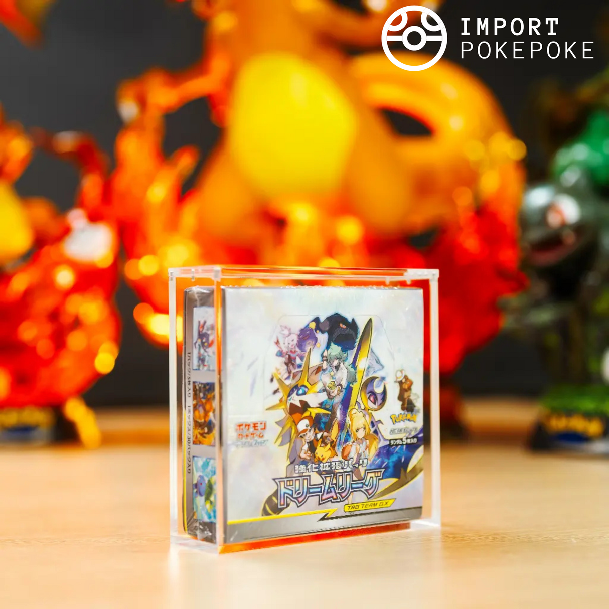 Protection display Japonais Acrylique - 30 boosters