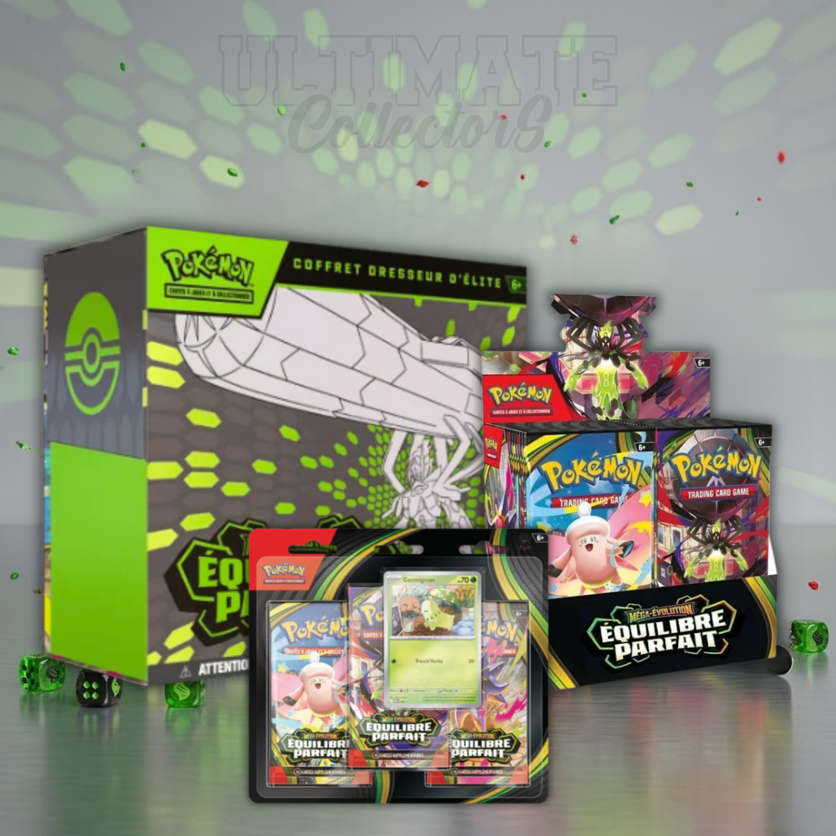 Bundle Pokémon : ETB ME03 + Tripack ME03 + Display ME03