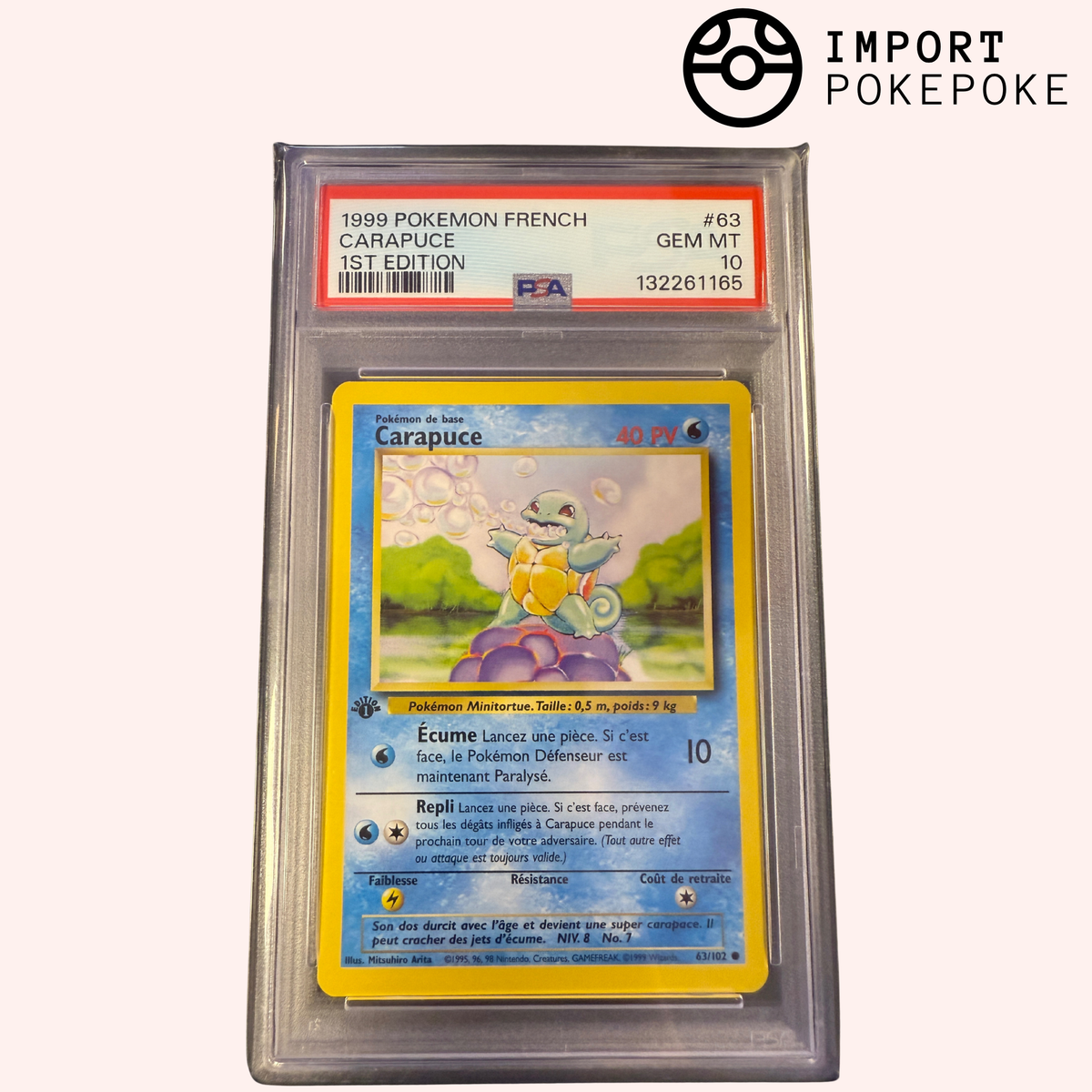 Squirtle 1st ED 063/102