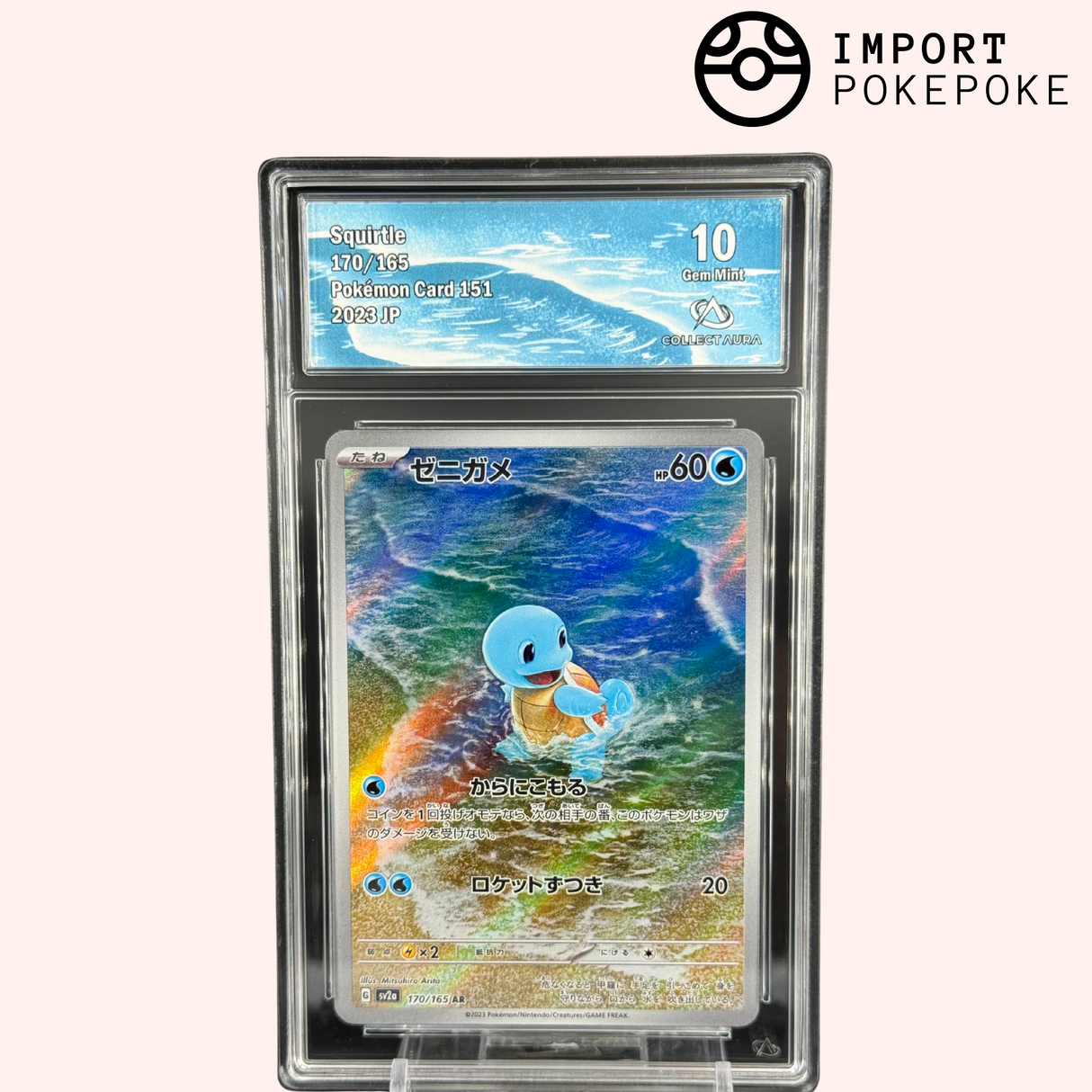 Carapuce AR - 170/165 - 151 - Japonais