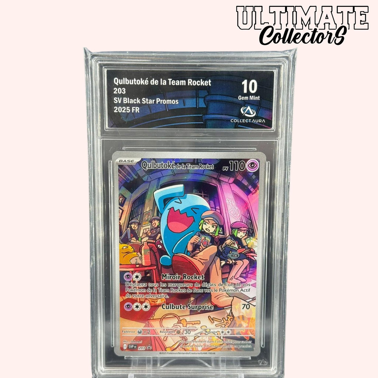 Qulbutoke de la Team Rocket - 203/SV-P - Francais