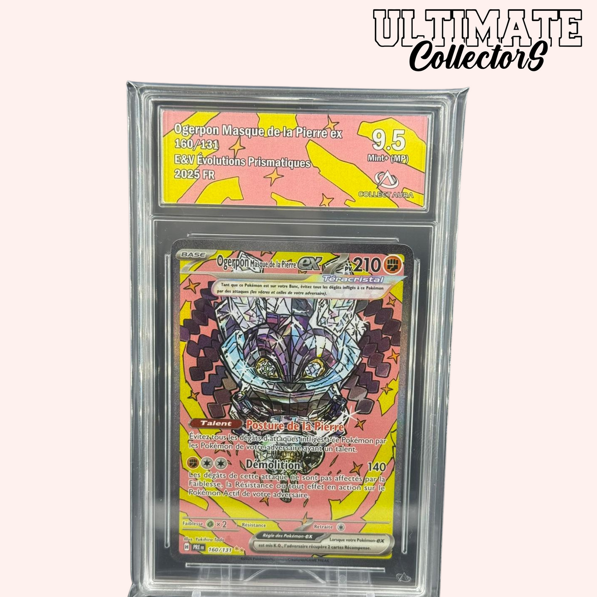 Ogerpon Masque de la Pierre ex ALT 160/131 - Evolutions Prismatiques - Français