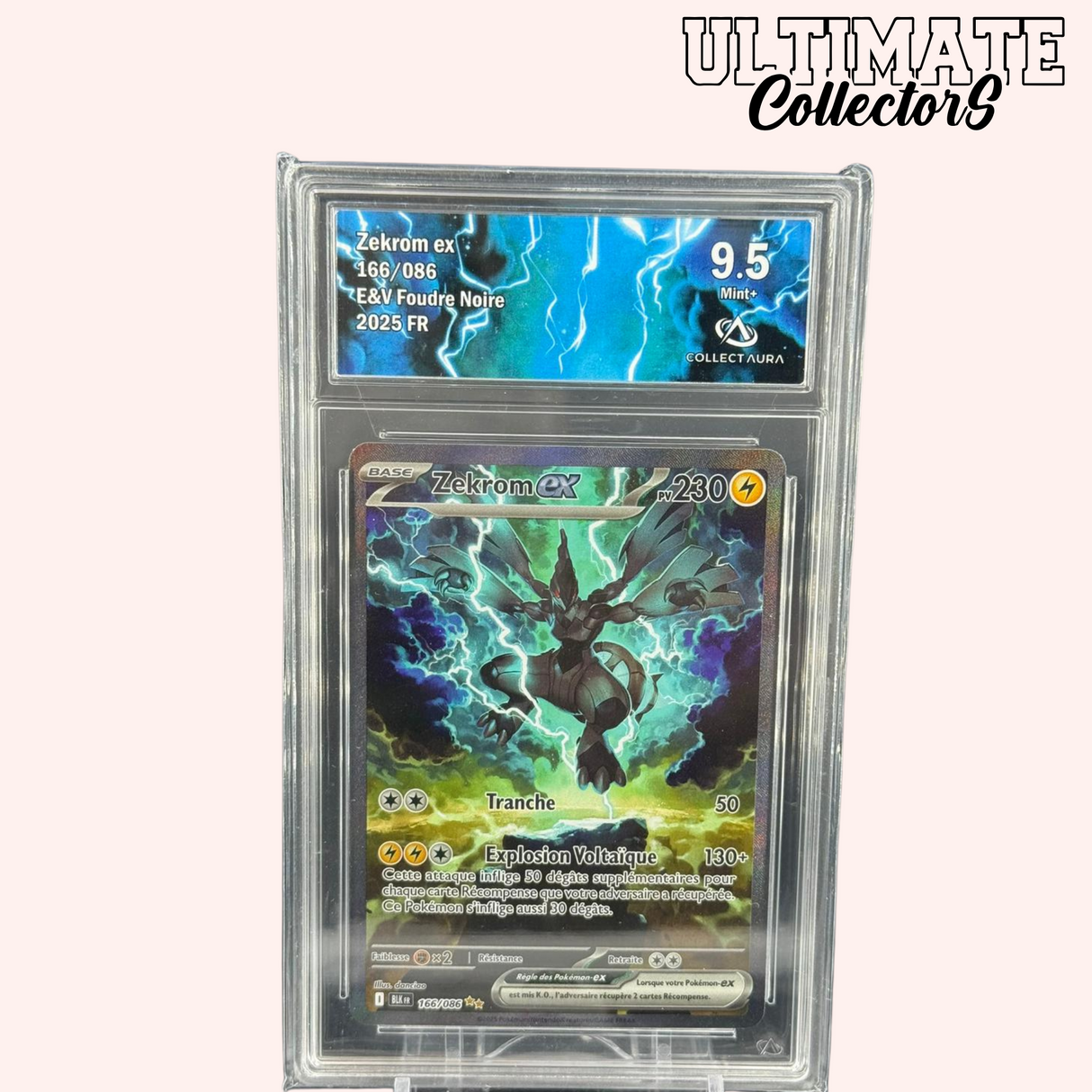 Zekrom ex ALT 166/086 - Foudre Noir - Français