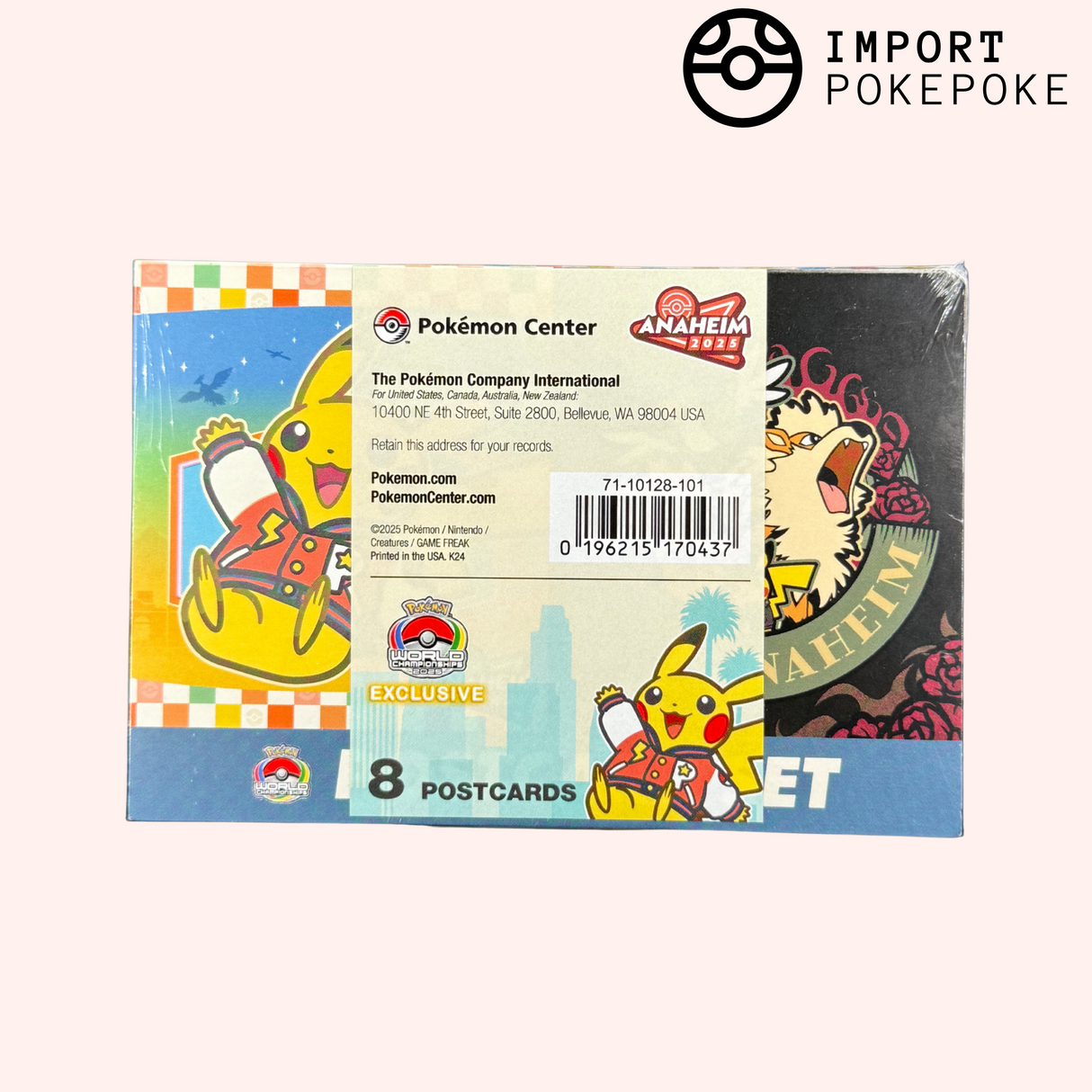 Cartes Postales - Anaheim World Championships 2025