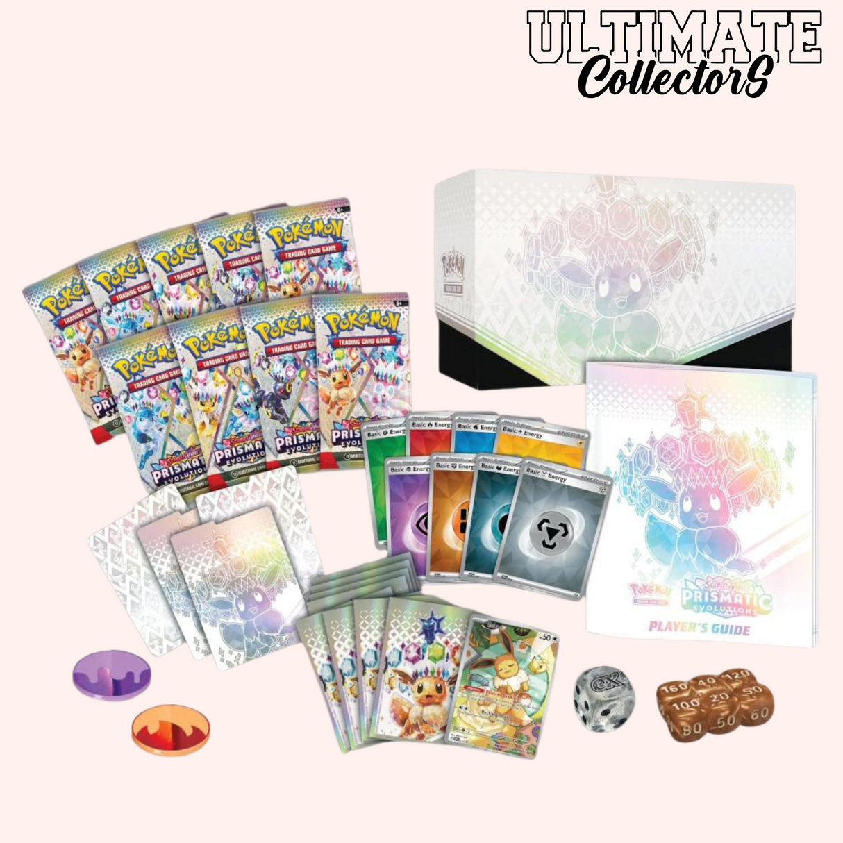 Coffret Dresseur d’Élite (ETB) Pokémon - Évolutions Prismatiques - EV08.5 - Français