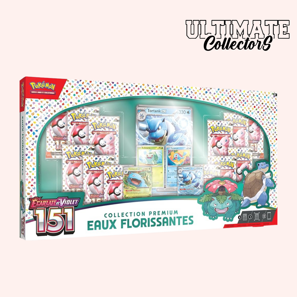 Coffret Collection Premium Pokémon - Eaux Florissantes - 151 - EV03.5 - 2025 - Français