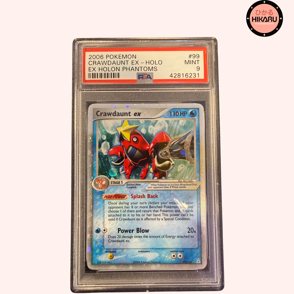Colhomard ex 99/110 - EX Phantom Holon PSA 9