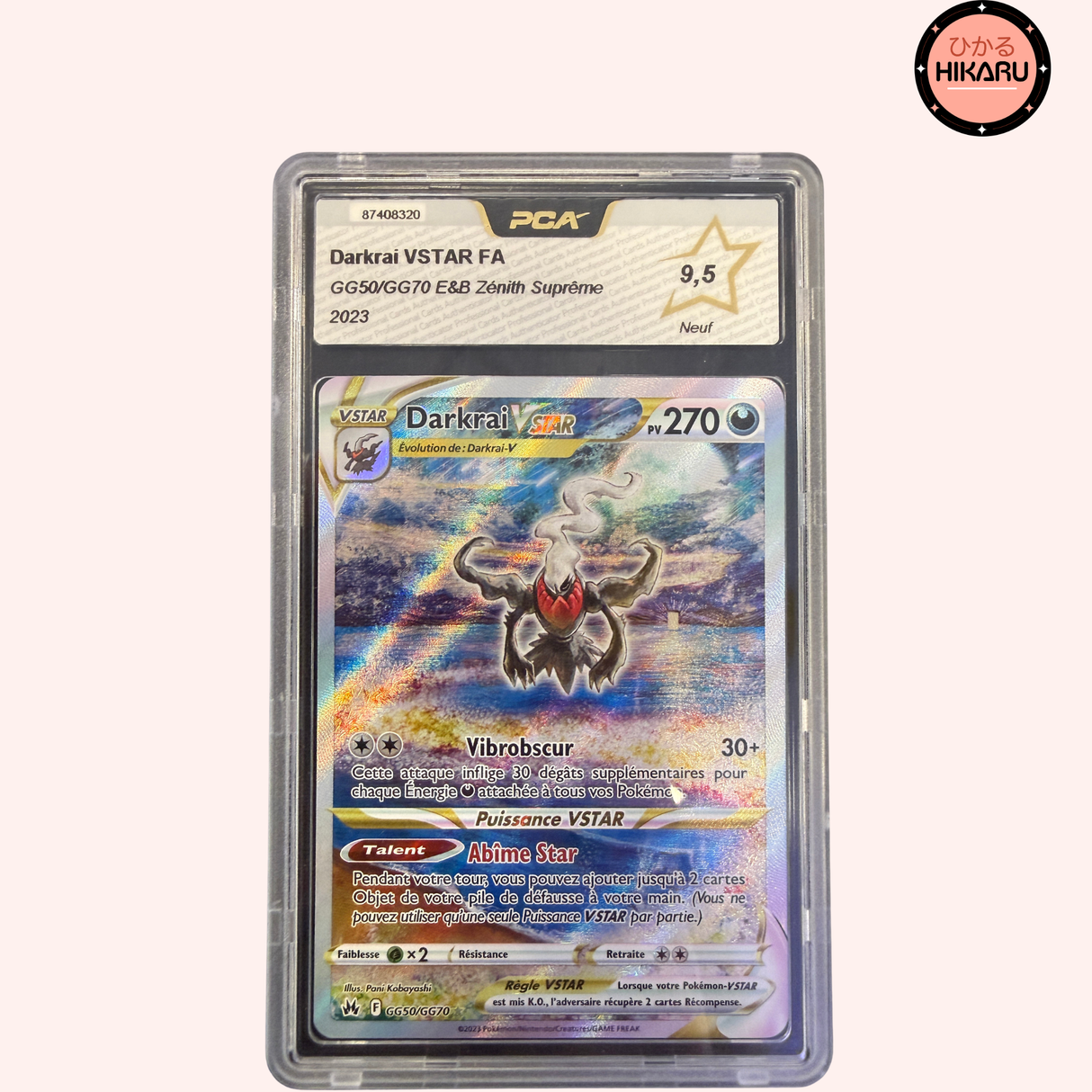 Darkrai VSTAR GG50/GG70 - Zenith Supreme PCA 9.5