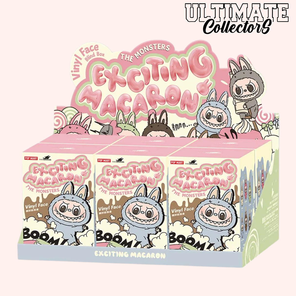 Display Labubu – Exciting Macaron – Vinyl Face – Blind Box