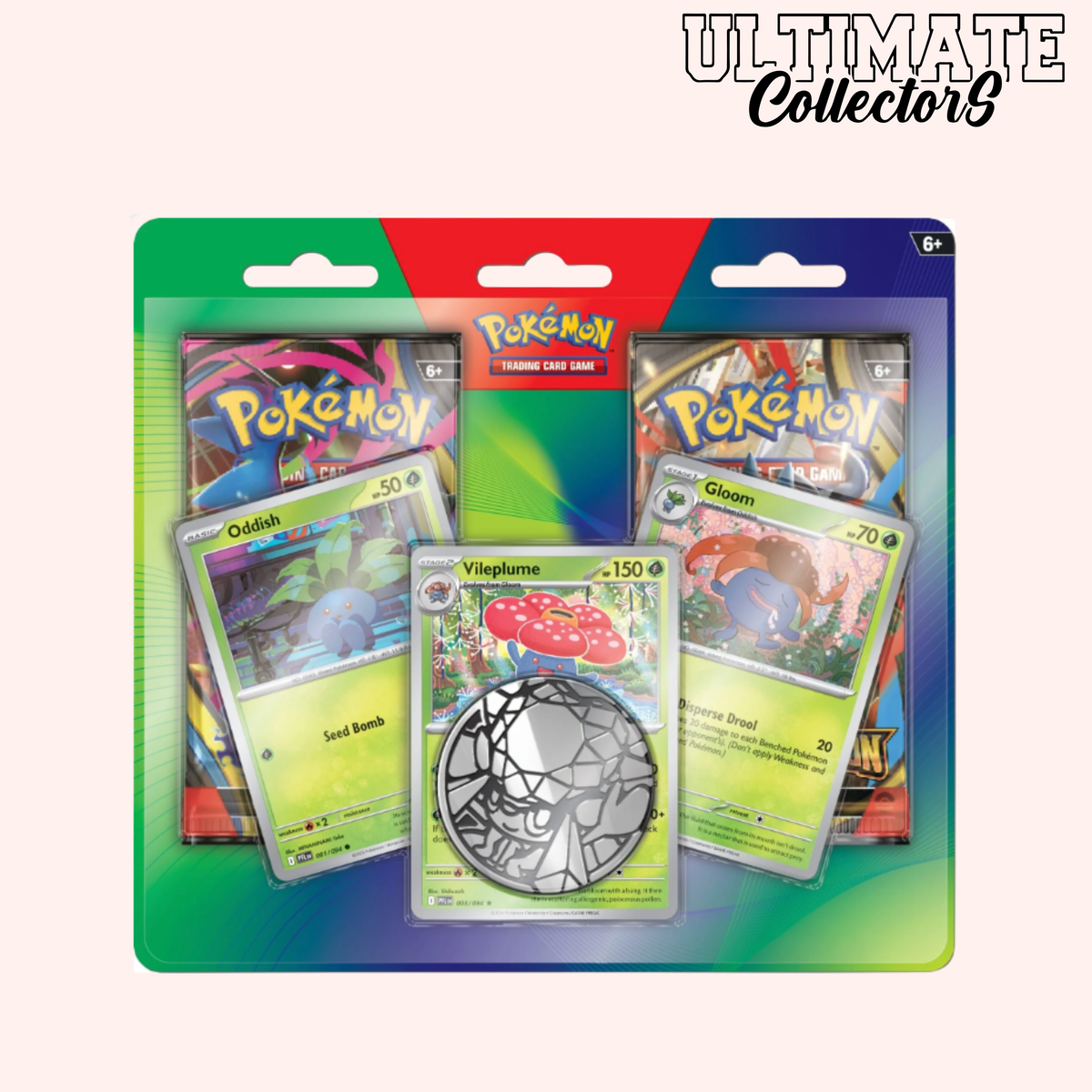 Pokémon Duo Pack - Oddish, Gloom & Vileplume - PFL