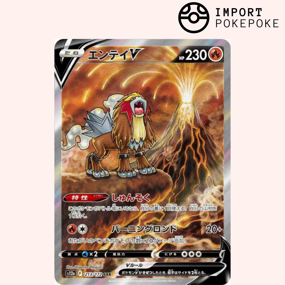 Entei SAR 213/172 - VSTAR Universe - S12a