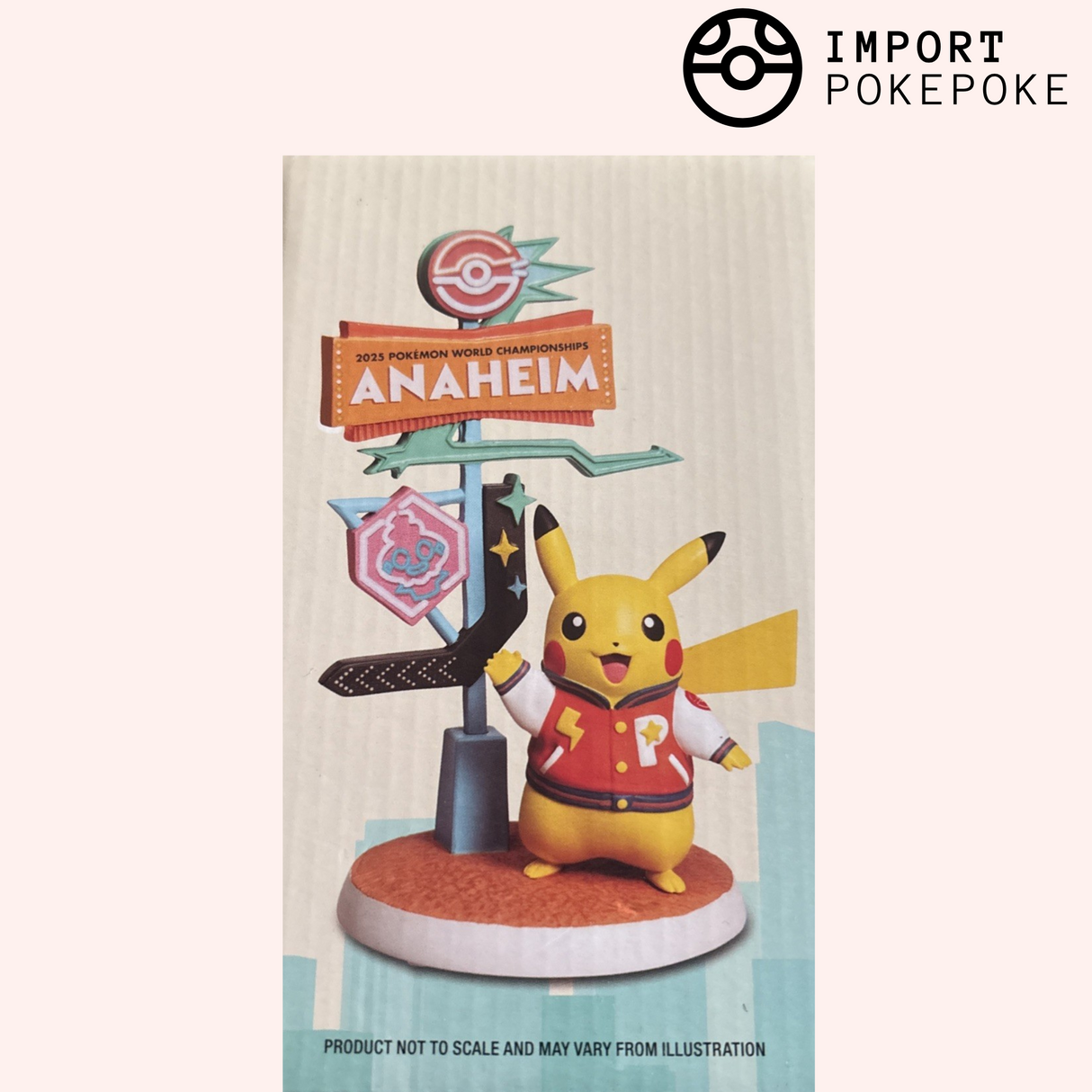 Figurine Pikachu - Anaheim World Championships 2025