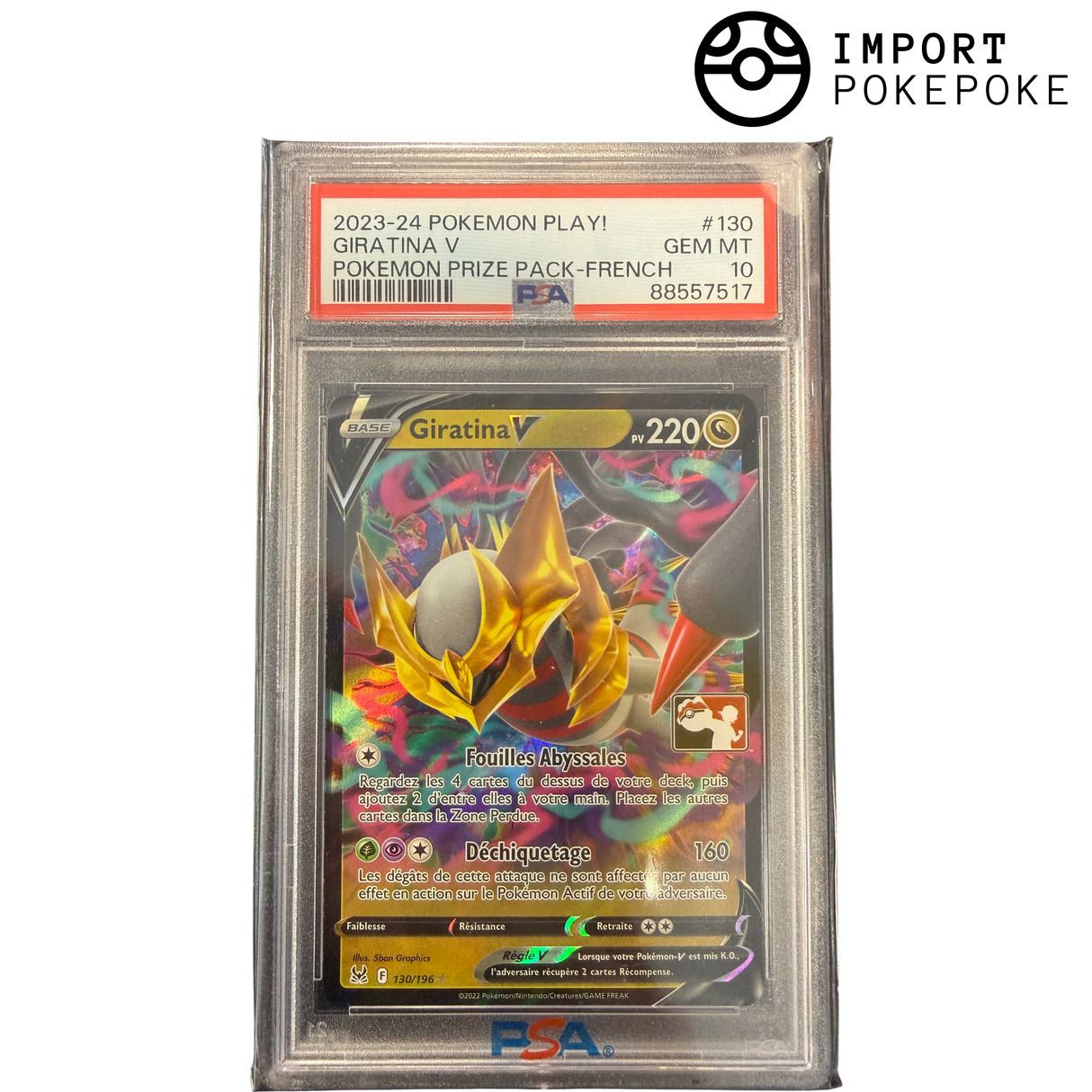 Giratina V 130/195 PSA 10