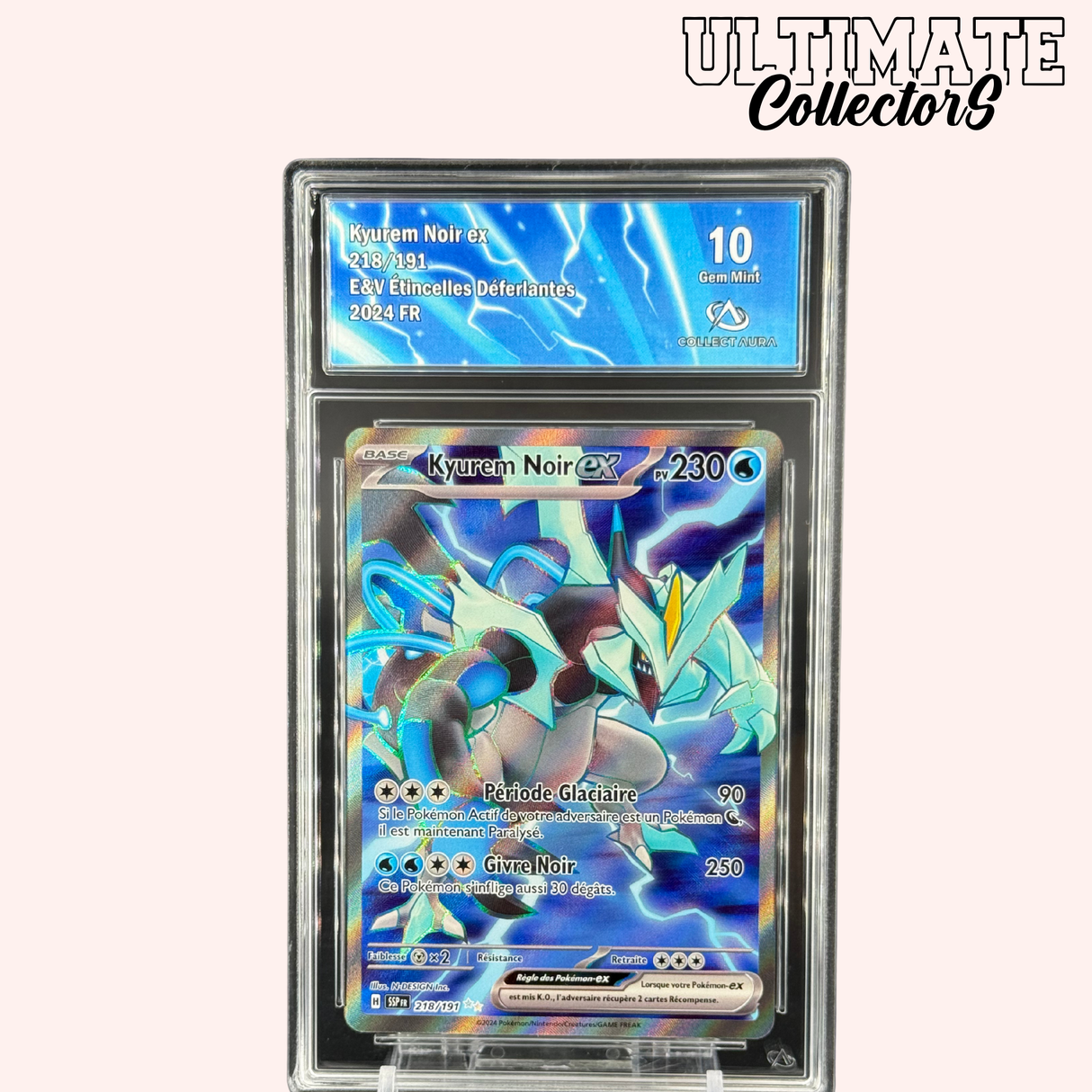 Kyurem Noir ex 218/191 – Étincelles Déferlantes – Français