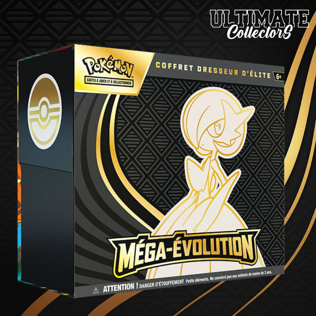 Coffret Dresseur d’Élite (ETB) Pokémon - Méga-Gardevoir - ME1 - Français (avec protection semi-rigide option neuf)