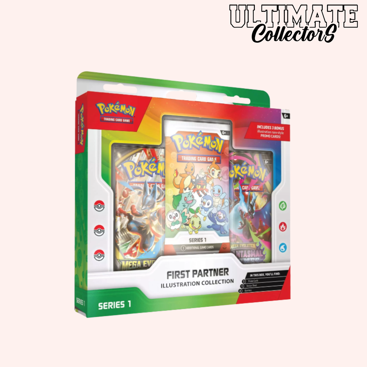 Pack Pokémon - First Partner Illustration Collection - Série 1 - Français