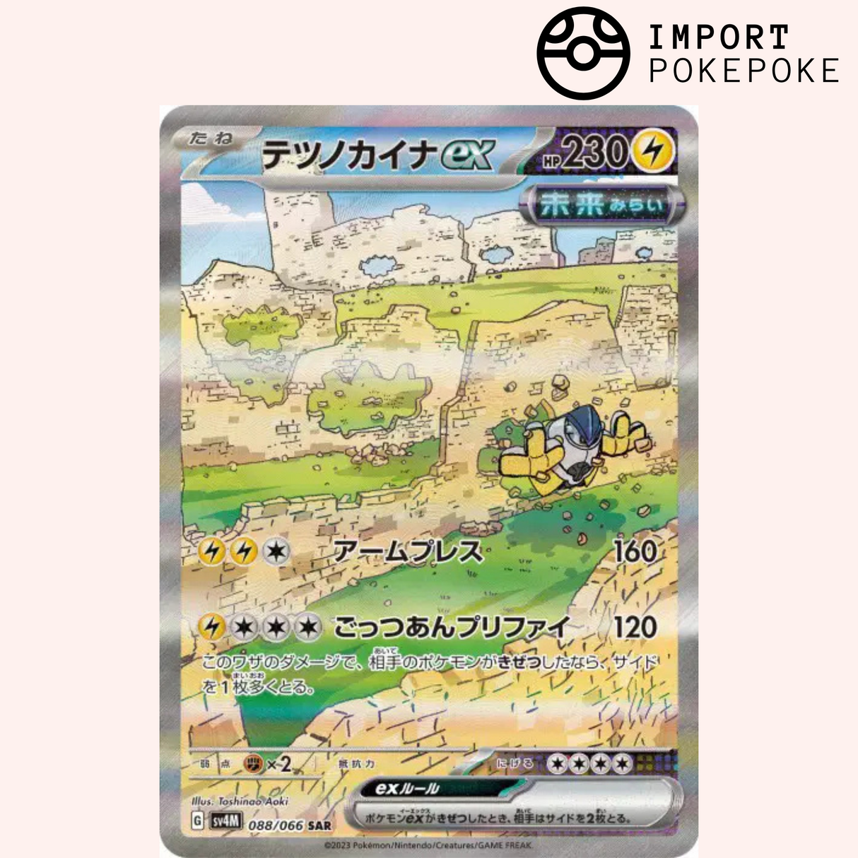 Paume-de-Fer ex SAR 088/066 - Future Flash - SV4M