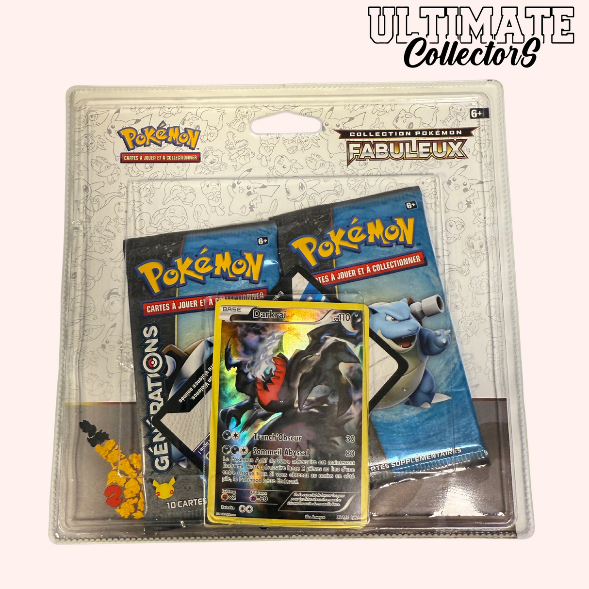 Duo Pack Pokémon – Générations (Tortank/Tortank) – Français