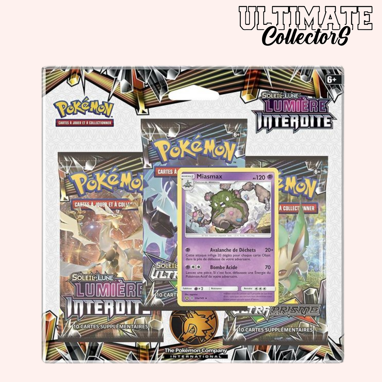 Tripack Pokémon - Lumière Interdite - SL06 - Français