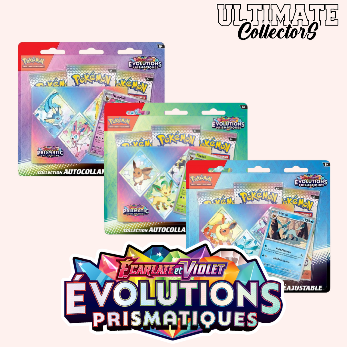 Tripack – Évolutions Prismatiques – EV08.5 – Français
