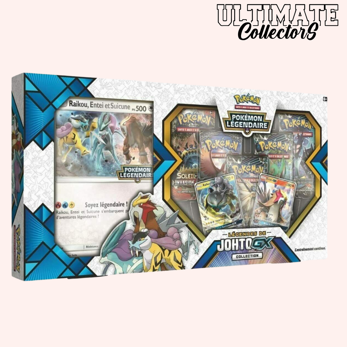 Pokémon Box – Legends of Johto-GX – SL03+ – French – Hikaru