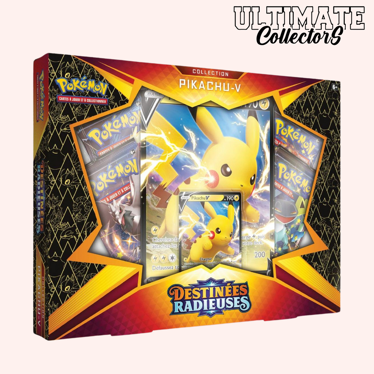 Coffret Pikachu-V – Destinées Radieuses EB04.5 - Français