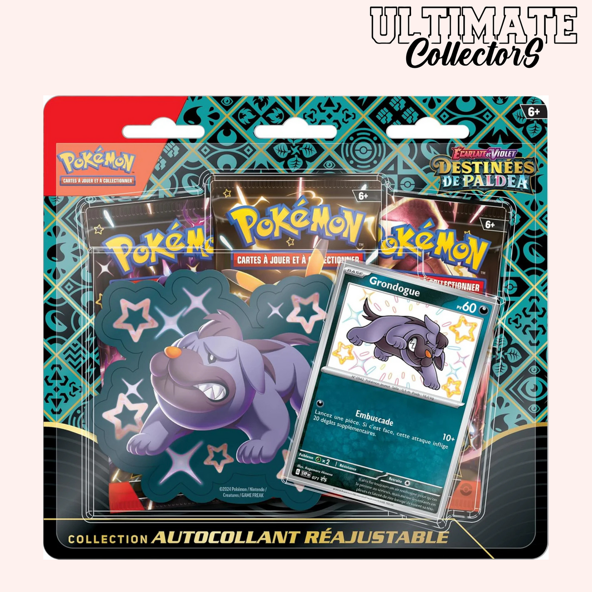 Tripack Pokémon - Destinées à Paldea - EV04.5 - Français