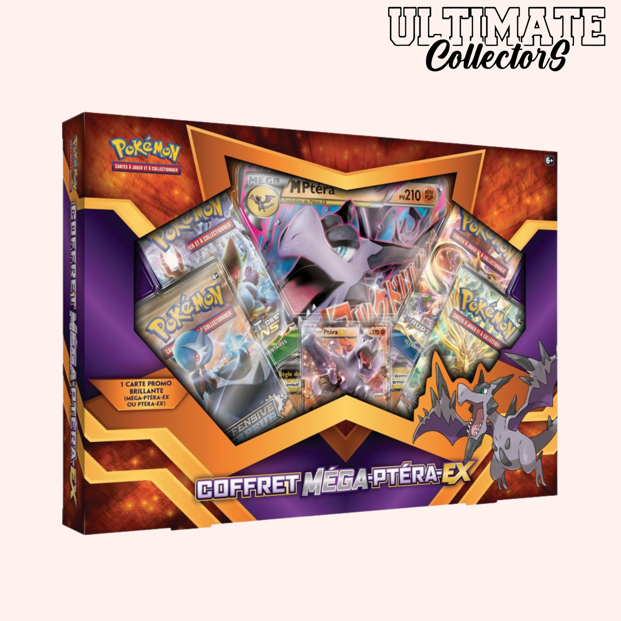Coffret Méga-Ptéra-ex – Série XY – Pokémon JCC – Français