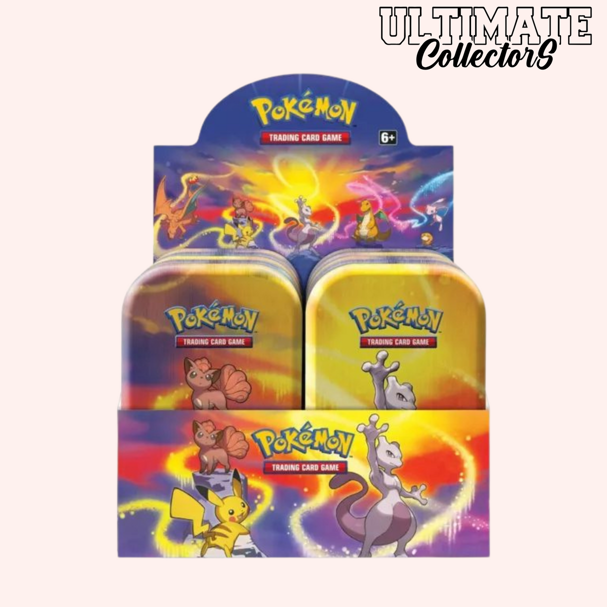 Display – 8 Mini Tins – Pouvoir de Kanto – Pokémon EB10 & EB11 – Français