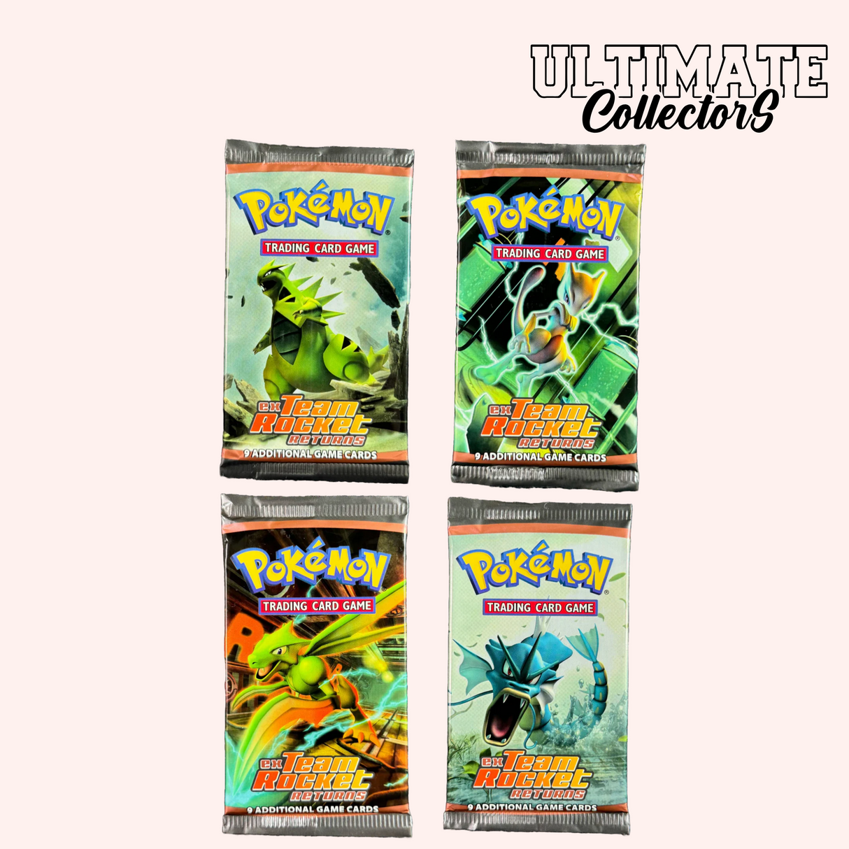 Lot 4 Boosters â EX Team Rocket Returns - Anglais