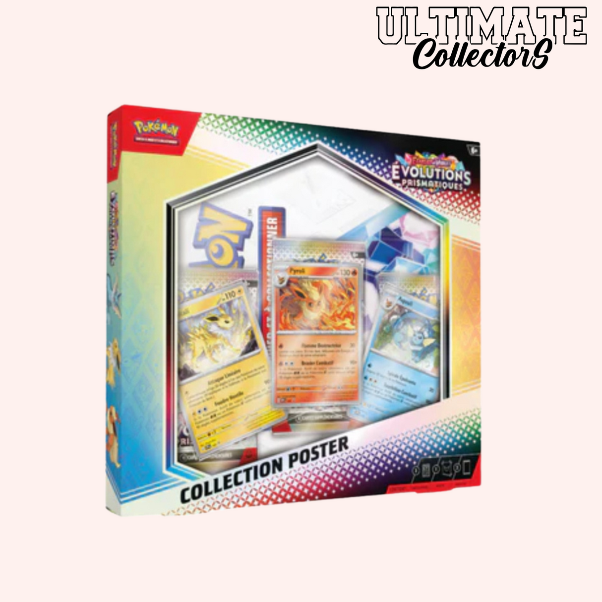 Coffret Poster Pokémon - Évolutions Prismatiques - EV08.5 - Français