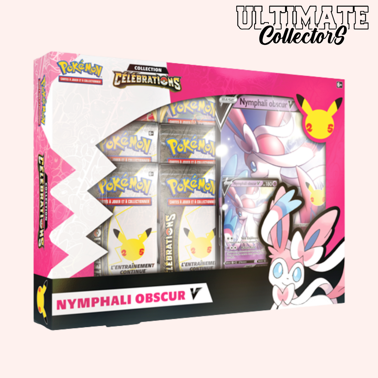 Coffret Pokémon Célébrations – Nymphali Obscur V – EB - Français