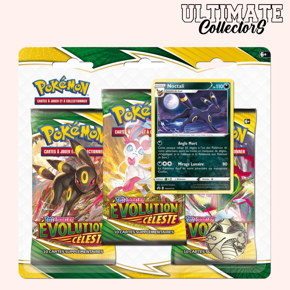 Tripack - Noctali – Evolution Céleste - EB07 - Français