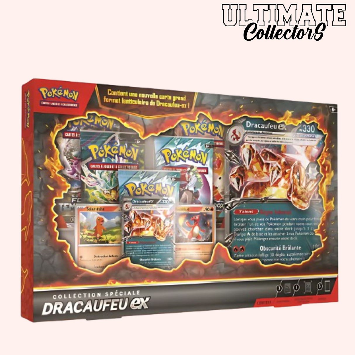 Collection Spéciale Dracaufeu-ex Lenticulaire – Pokémon 2025 – Français