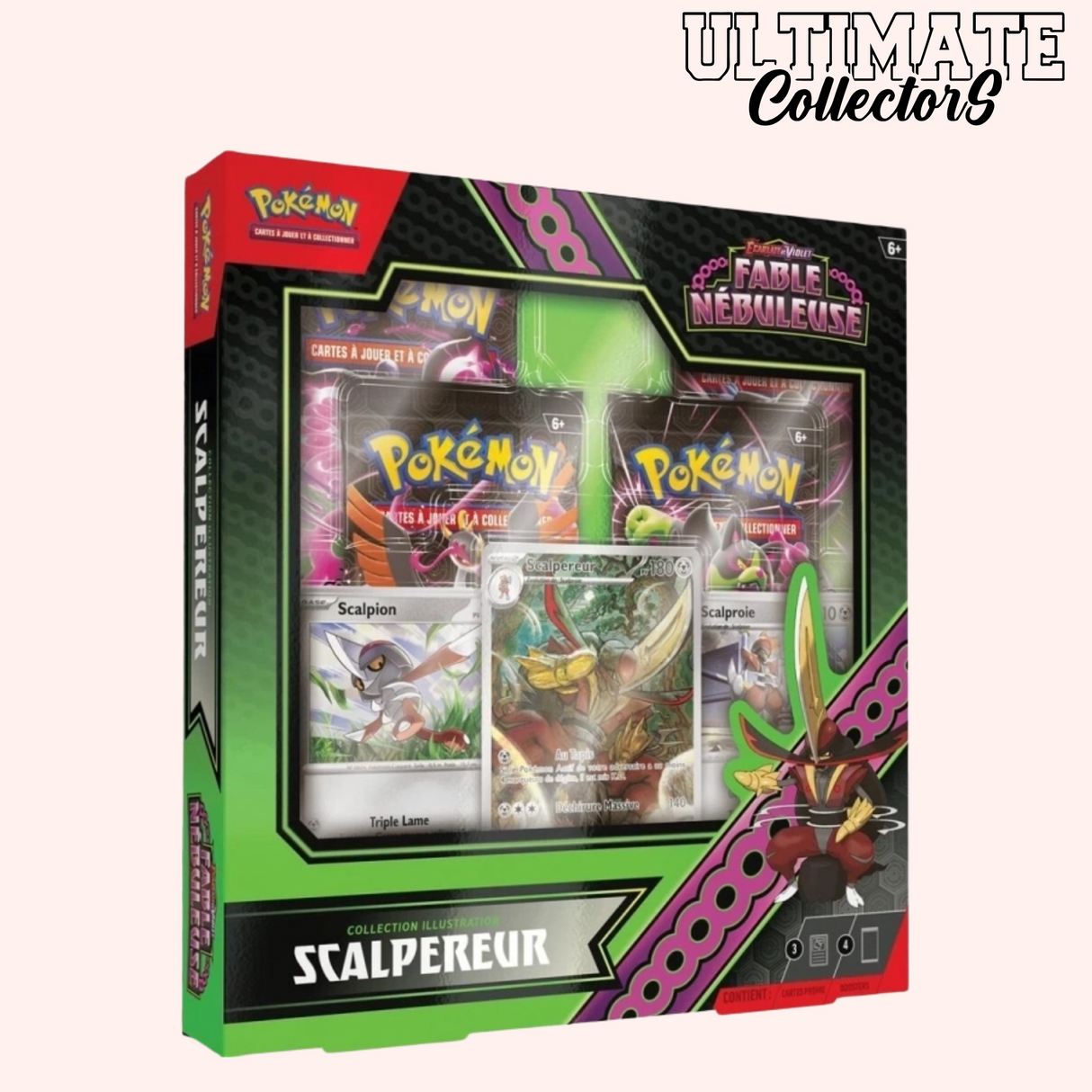 Collection Illustrateur Pokémon - Scalpereur - Fable Nébuleuse - EV6.5 - Français