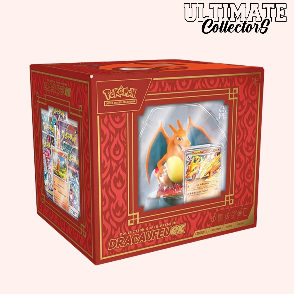 Coffret Super Premium Pokémon - Dracaufeu-ex - Français