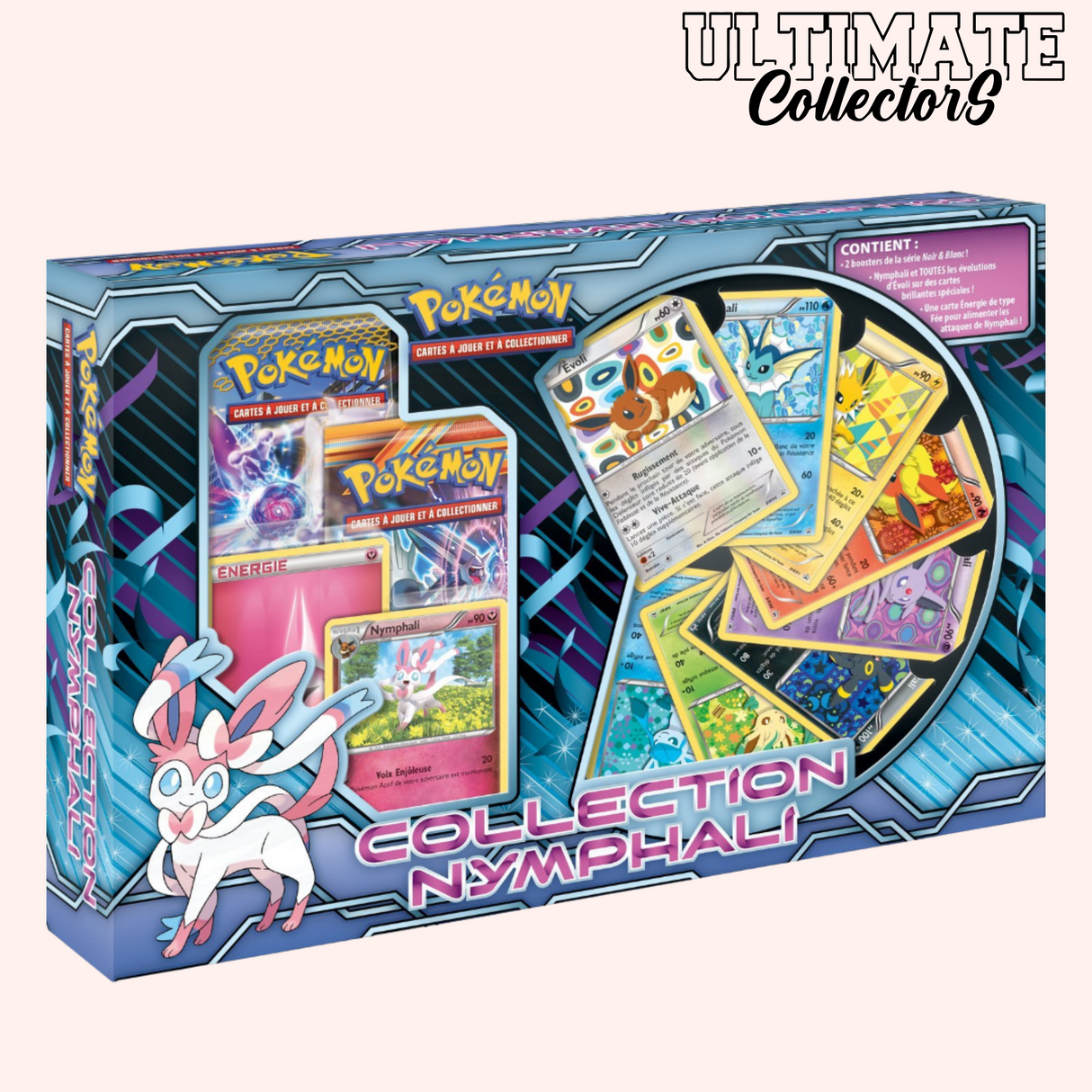 Coffret Collection Nymphali – Pokémon JCC – XY / Noir & Blanc – Français
