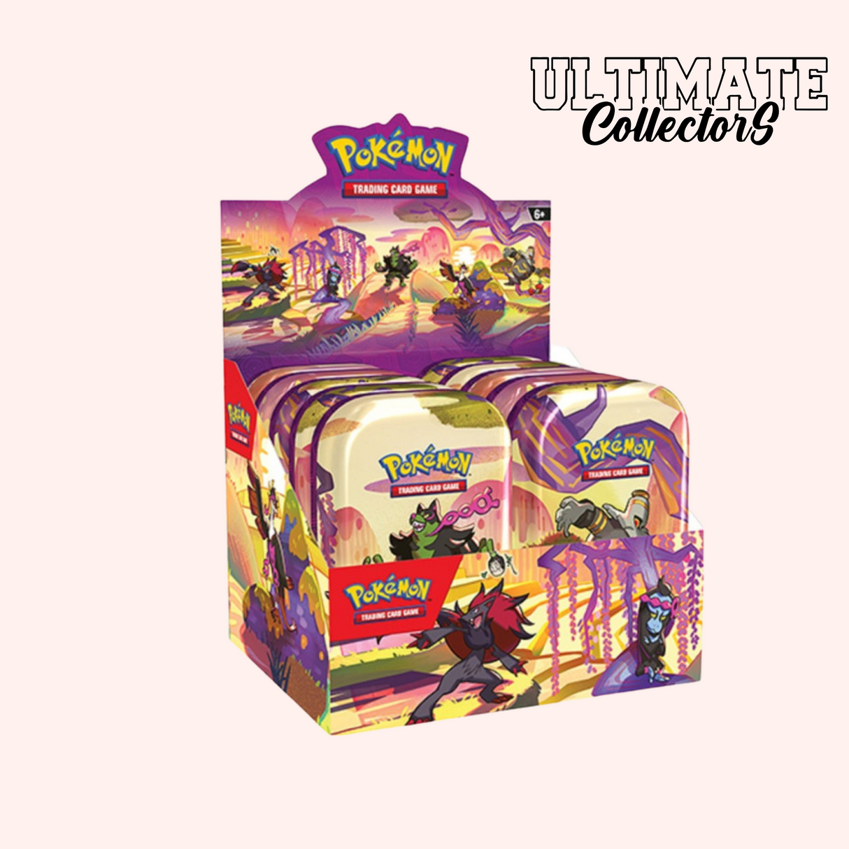 Display – 8 Mini Tins – Fable Nébuleuse – Pokémon EV6.5 – Français