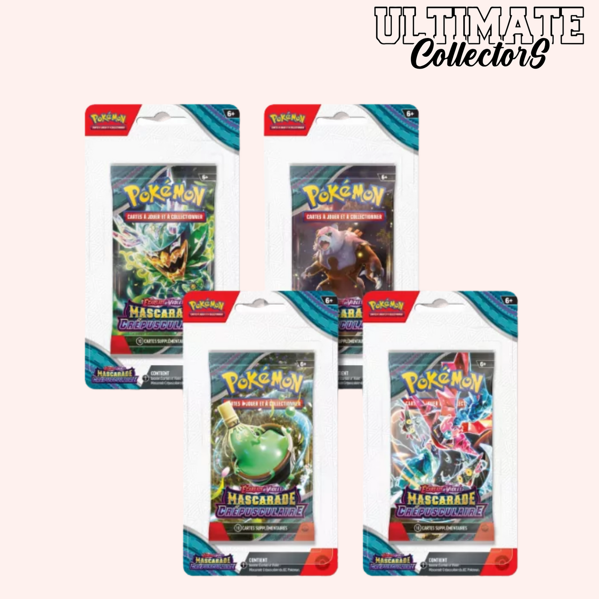 Blister Pokémon - Mascarade Crépusculaire - EV06 - Français
