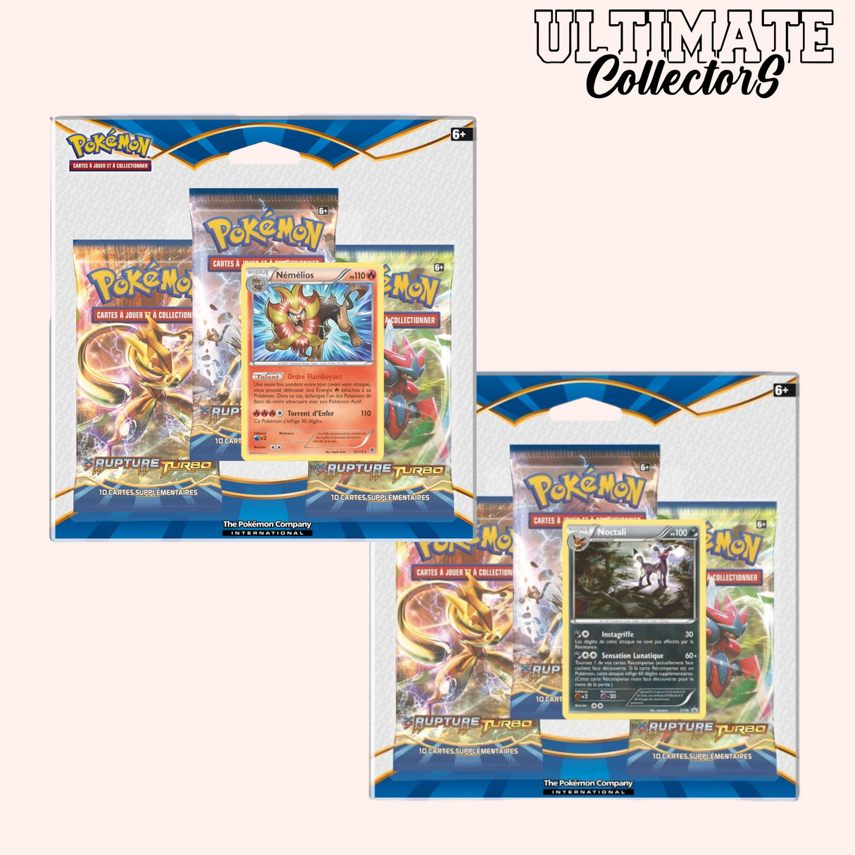 Tripack Pokémon – Rupture Turbo – XY09 – Français