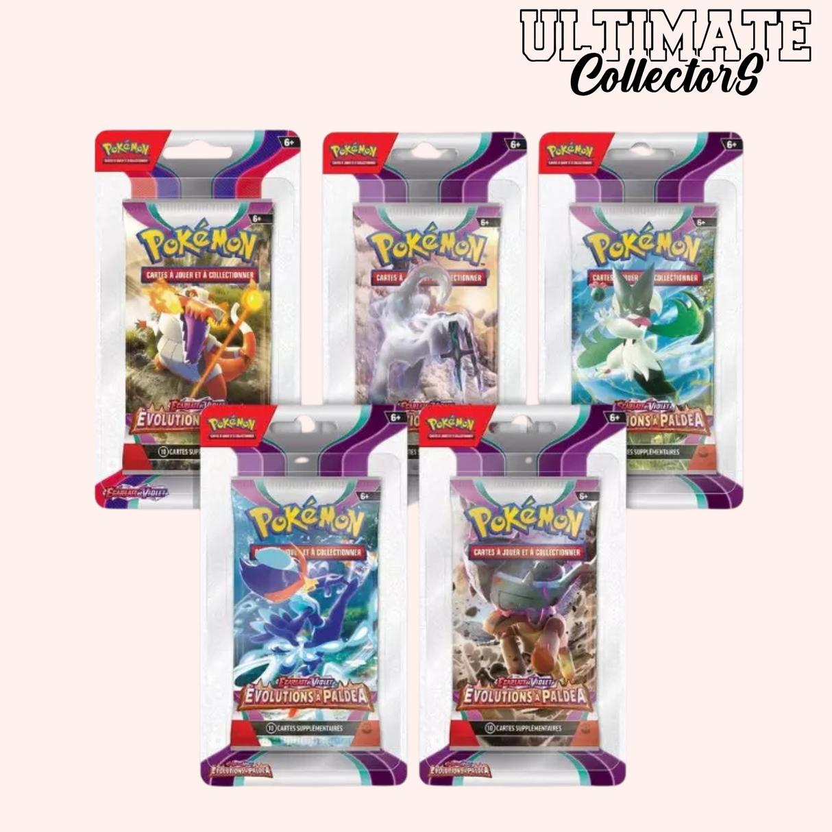 Blister Pokémon - Évolutions à Paldea - EV02 - Français