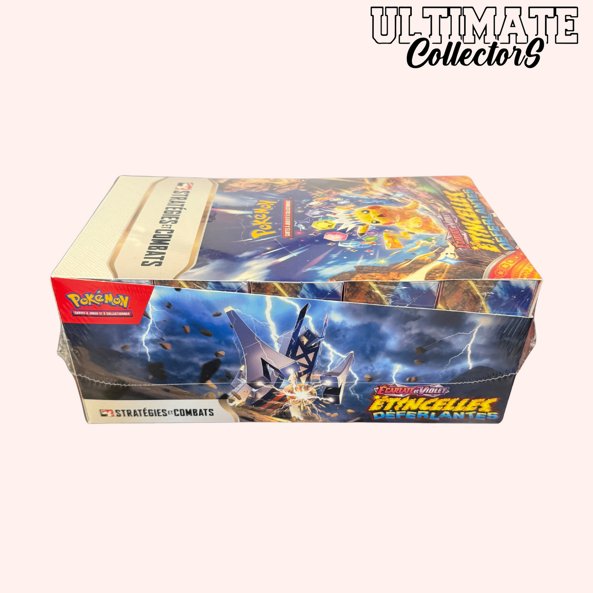 Display Kit Avant-Première – Étincelles Déferlantes – EV08 – Pokémon JCC – Français