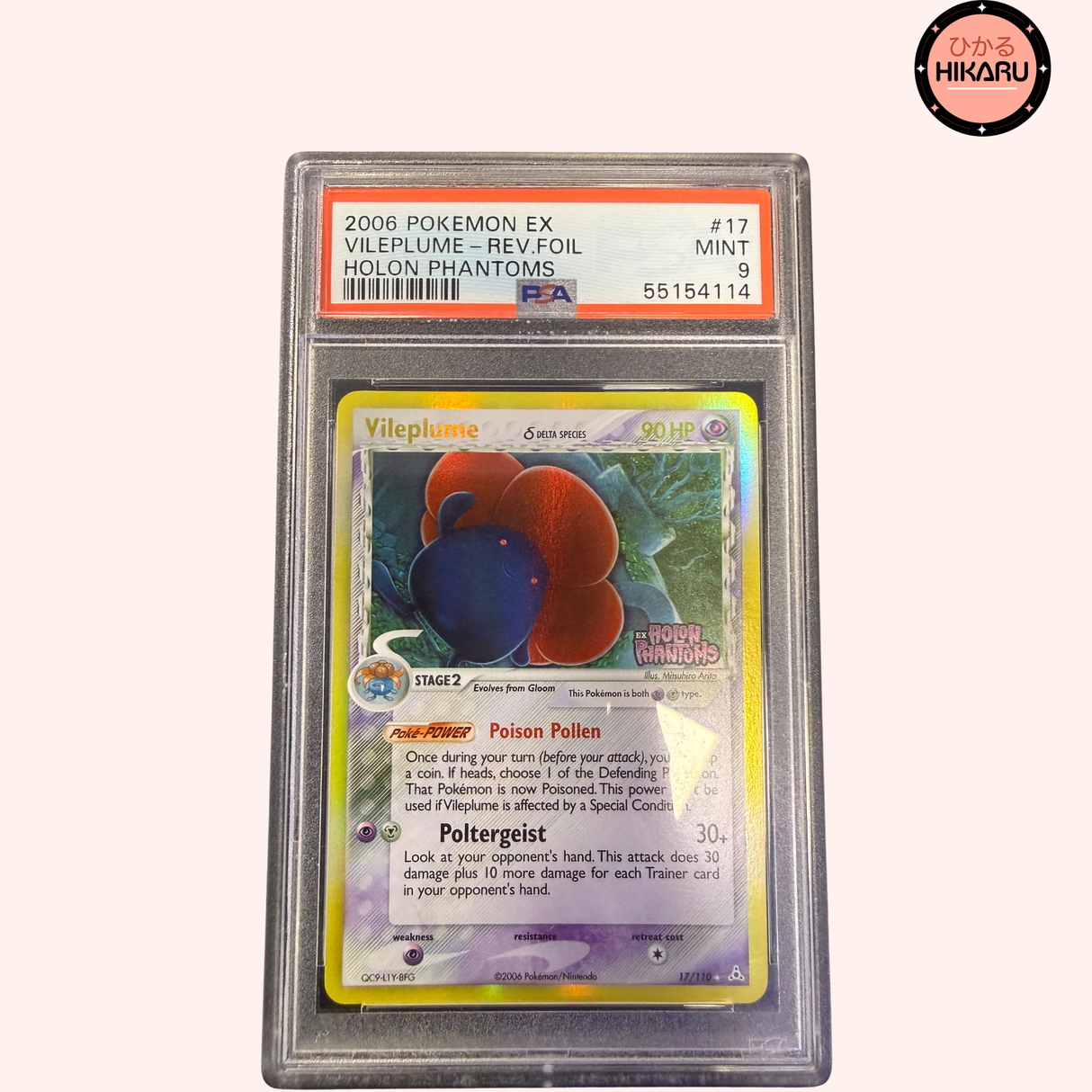 Rafflésia Espece Delta Reverse.Foil PSA 9