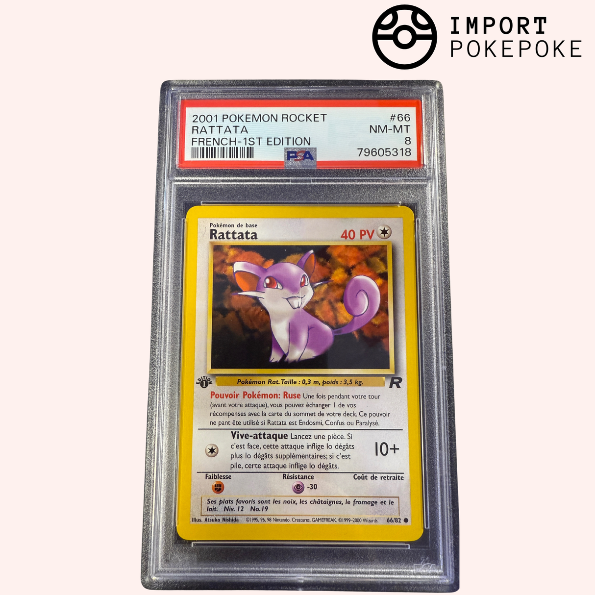 Rattata 1ere ED 066/082 - Rocket