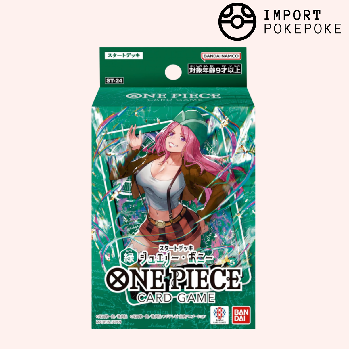 Deck de Démarrage One Piece Card Game - Jewelry Bonney - ST-24 - Japonais