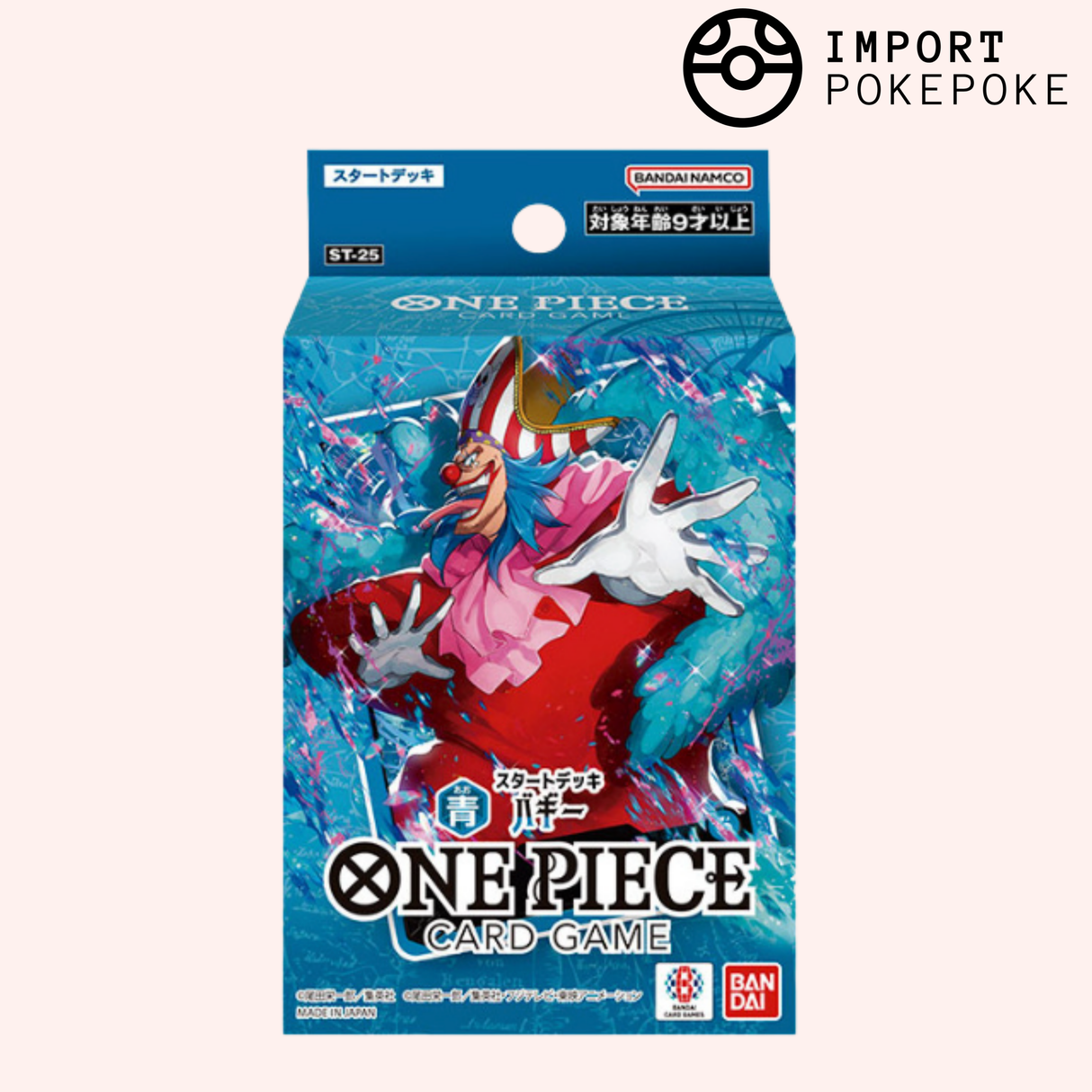 Deck de Démarrage One Piece Card Game - Baggy - ST-25 - Japonais