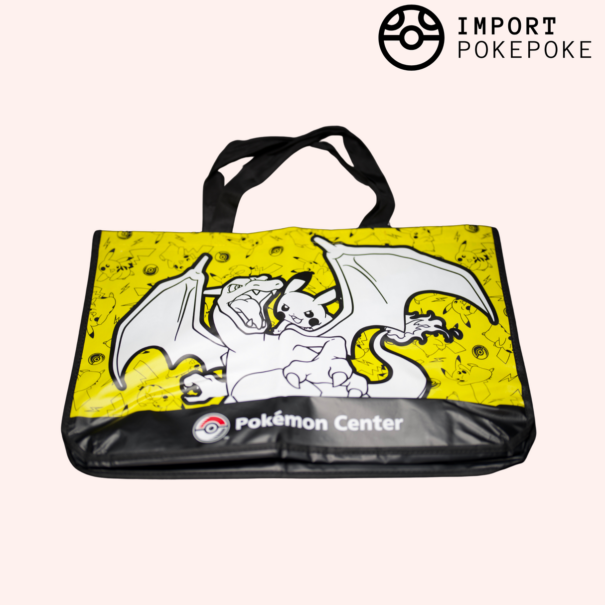 Sac Pokémon Center Dracaufeu et Pikachu