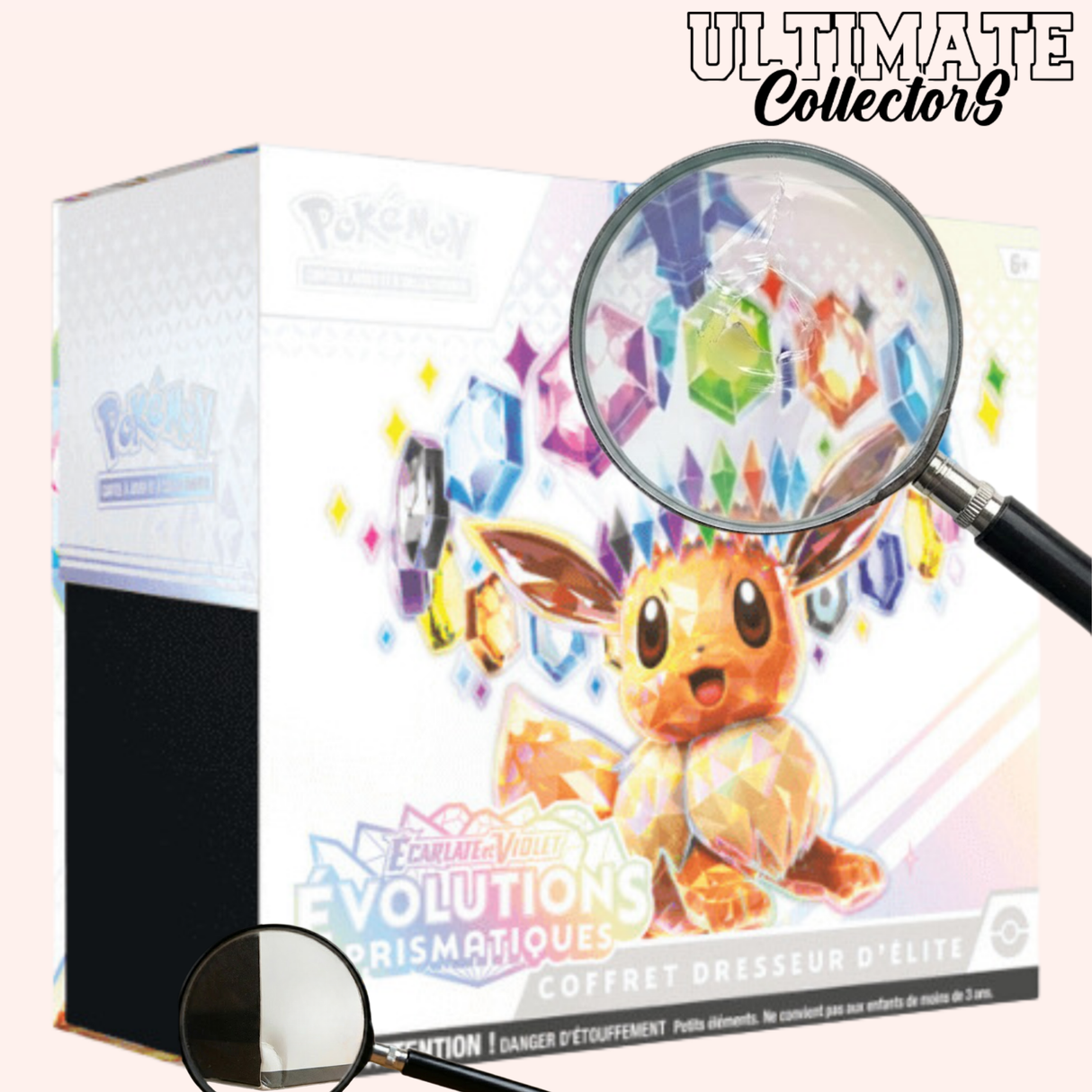 Coffret Dresseur d’Élite (ETB) Pokémon - Évolutions Prismatiques - EV08.5 - Français