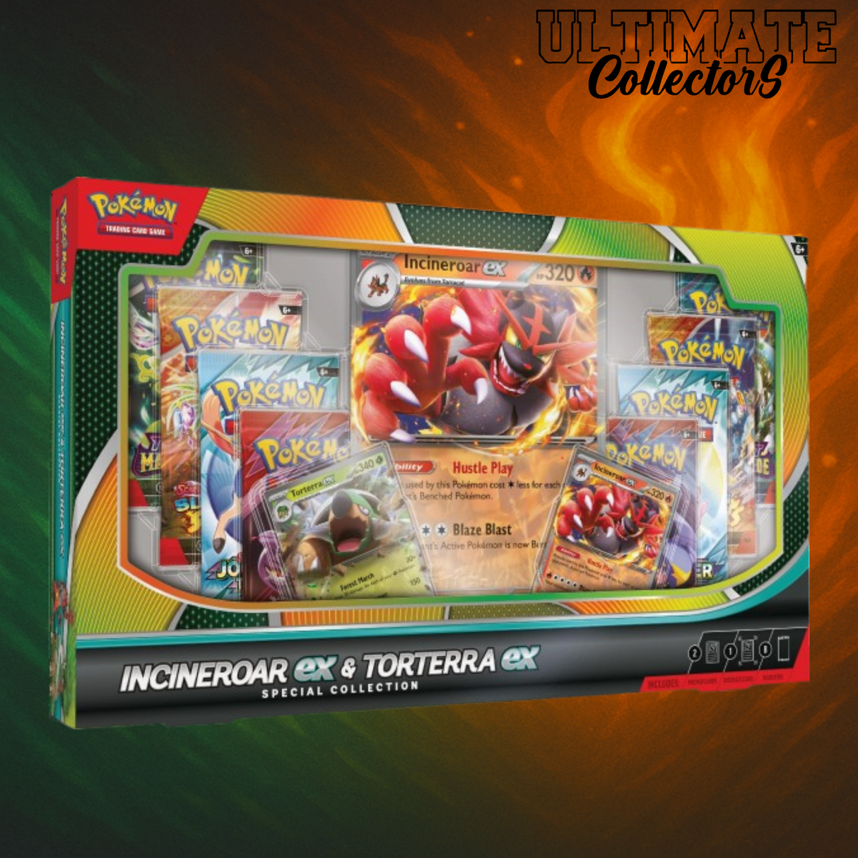 Coffret Spécial – Félinferno-ex & Torterra-ex – Français